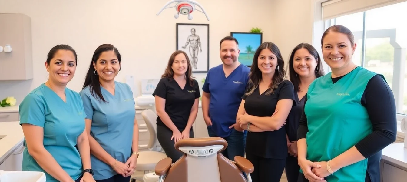 Ventura Bright Dental team providing friendly dental care in a modern, inviting clinic environment